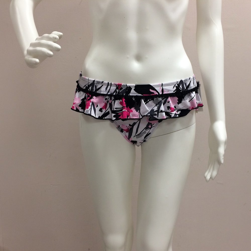 Kenneth Cole New York Rose Print Swim Bottom